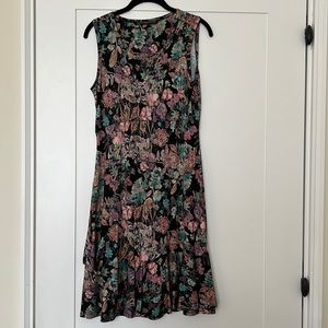 Botanical pattern Peruvian Connection dress